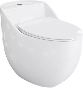 Lavita Silia Rim Stand-WC mit eingebautem Spülkasten, spülrandlos, Komplett-Set