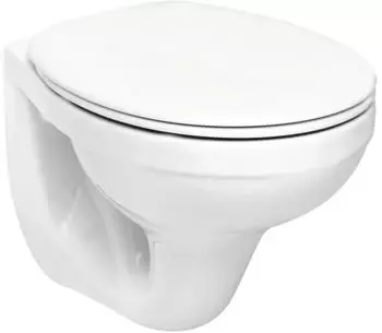 baliv Wand-WC-Komplettset mit Trockenbauvorwandelement & Softclose-Sitz (WC-7615)