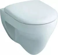 Keramag Wand WC Flachsp&uuml;ler (ohne Deckel) Renova Nr.1 203140, KeraTect wei&szlig; 4,5/6L