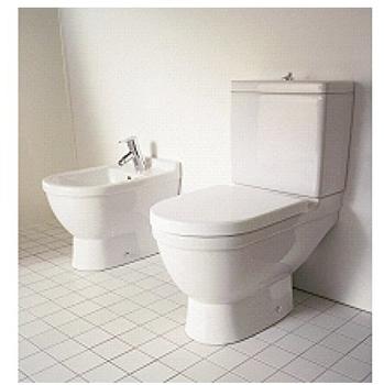 Duravit Starck 3 Stand-WC Kombination 36 x 65,5 cm weiß (0126090000)