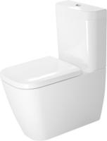 Duravit Stand-WC-Kombi, Tiefsp&uuml;ler Happy D.2 36,5x63cm, 4,5 l, Abg. waag./skr.,