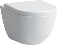 LAUFEN Wand-WC LAUFEN Pro 360x530, wei&szlig; mit LCC, Tiefsp&uuml;ler, sp&uuml;lrandlos, 82096.6,