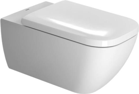 Duravit Wand-WC Happy D.2 Tiefspüler Spülrandlos weiß (2550090000)