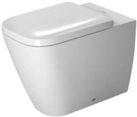 Duravit Happy D.2 Stand Tiefsp&uuml;l WC 2159090000 f&uuml;r variablen Wasserzulauf, weiss