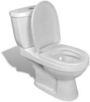 Toilette Mit Sp&uuml;lkasten Wei&szlig; Vidaxl