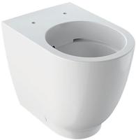 Geberit Acanto Tiefsp&uuml;l-Stand-WC ohne Sp&uuml;lrand, wandb&uuml;ndig, erh&ouml;ht,...