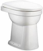 Geberit Renova Comfort Stand-WC Flachsp&uuml;ler, barrierefrei, Abgang vertikal,