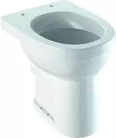 Geberit Renova Comfort Stand-WC Flachsp&uuml;ler, barrierefrei, Abgang horizontal,