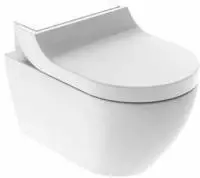 Geberit AquaClean Tuma Comf. Komplettanlage Glas wei&szlig;