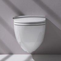 Laufen Riva Dusch-Tiefsp&uuml;l-WC sp&uuml;lrandlos und wandh&auml;ngend 600x355x405mm, mit