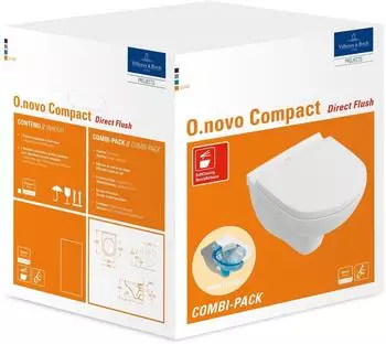 Villeroy & Boch O.novo Combi-Pack wei&szlig; alpin (5688HR01)