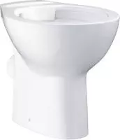GROHE Bau Keramik Stand-Tiefsp&uuml;l-WC sp&uuml;lrandlos, Badkeramik, 39430000, alpinwei&szlig;