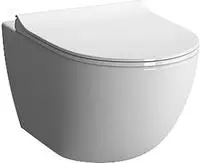Vitra Sento Wand-Tiefsp&uuml;l-WC Vitraflush (sp&uuml;lrandlos) 2.0 Wei&szlig; 7748B003-0075