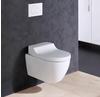 Geberit AquaClean Dusch-WC wandhängend spülrandlos mit Absenkautomatik - Weiß