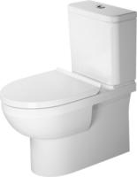 No.1 Stand-wc, Rimless, F&uuml;r Kombination, 365x650mm, - Duravit