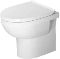 No.1 Stand Wc 480x370x400mm, Wei&szlig; Hochglanz, 4,5l, Tiefsp&uuml;ler, Rimless, Waagerecht,