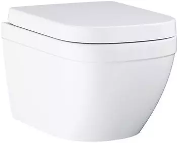GROHE Euro Keramik Wand-Tiefsp&uuml;l-WC Set alpinwei&szlig; (39554000)