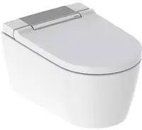 Geberit AquaClean Sela WC-Komplettanlage Wand WC, Badkeramik, 146.220.21.1,