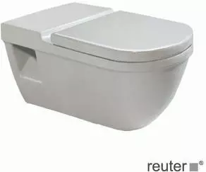 Duravit Starck 3 Wand-WC Vital 36 x 70 cm weiß WonderGliss (22030900001)