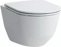 Pro - Wand-wc Mit Sitz Slim, Slowclose, Rimless, Wei&szlig; H8669570000001 - Laufen