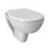 Vitra S20 Wand-Tiefspül-WC Compact L: 48,5 B: 35 cm mit Bidetfunktion weiß 7749B003-0850