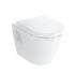 Vitra Integra Wand-Tiefspül-WC L: 54 B: 35,5 cm weiß, mit VitrAclean 7063B403-0075