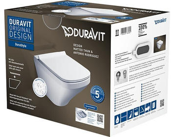 Duravit Set DuraStyle 32,5 x 48 cm weiß (45510900A11)