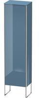Duravit XSquare Hochschrank XS1314L4747 50x176x35,6cm, Tür links, stehend, Stone Blue hochglanz