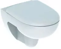Geberit Renova Set Wand-WC Tiefsp&uuml;ler mit WC-Sitz, Badkeramik, 500.801.00.1, wei&szlig;