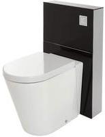 Hudson Reed Alswear Stand-WC mit Saru Sanitärmodul H 822mm Schwarz
