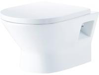 Primaster Wand-Tiefspül-WC Aurora weiß, inkl. WC-Sitz