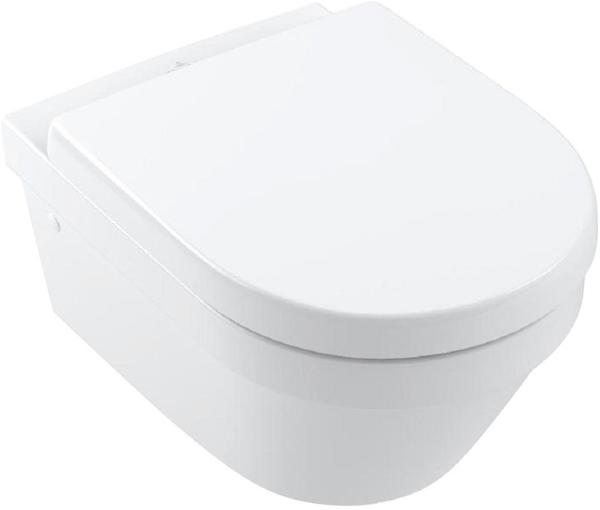 Villeroy & Boch Architectura Combi-Pack Wand-Tiefspül-WC offener Spülrand, DirectFlush weiß