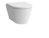 Kartell Wand-wc Compact, Tiefsp&uuml;ler, Sp&uuml;lrandlos, - Laufen