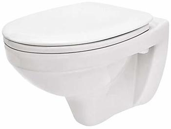 Rosenstern WC Toilette H&auml;nge Wand WC (RosenStern) mit Soft-Close Deckel