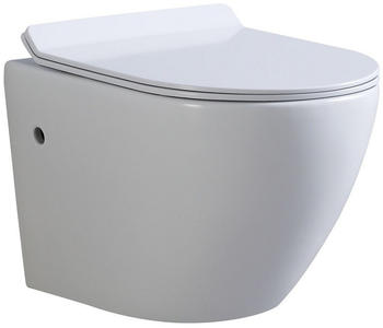 i-flair H&auml;nge WC Sp&uuml;lrandlos mit Softclose