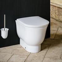 Laufen The New Classic Stand-Tiefspül-WC spülrandlos weiß mit CleanCoat H8238514000001