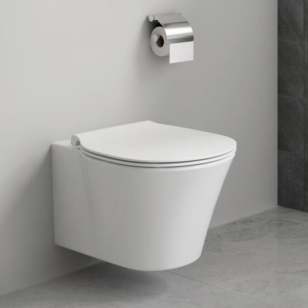 Ideal Standard Tiefspül-WC »ProSys mit Connect Air«, WC-Element, WC-Sitz und Drückerplatte