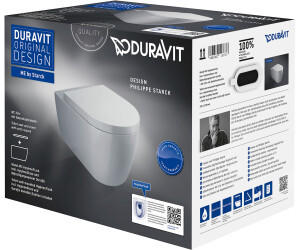 Duravit ME by Starck Wand-WC HygieneFlush Set 37 x 57 cm weiß HygieneGlaze (45790920A1)