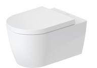 Duravit ME by Starck Wand-Tiefspül-WC, HygieneFlush, rimless L: 57 B: 37 cm weiß matt/weiß, mit HygieneGlaze 2579099000
