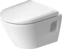 Duravit D-neo Wc-set Wandh. Wand-wc, Wc-sitz, Wei&szlig; Hochglanz, Sp&uuml;lrand Rimless,