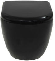 Wand-wc Keramik Schwarz Vidaxl Schwarz