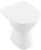 Stand-Flachspül-WC „ViCare“ 49 × 36 × 46 cm, ohne Spülrand, Flachspüler
