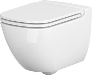 Primaster Wand-Tiefspül-WC Libra spülrandlos weiß