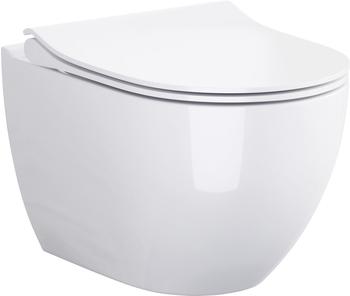 Primaster Wand-Tiefspül-WC Pandora spülrandlos weiß