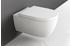 Aqua Bagno Tiefspül-WC Spülrandlose Toilette Wand-WC Inkl. abnehmbaren