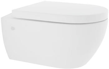 Alpenberger Spülrandlose Hänge-Toilette weiß (657131)