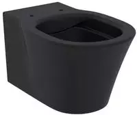 Ideal Standard Wand-tiefsp&uuml;l-wc Connect Air Ohne Sp&uuml;lrand Matt Schwarz E2288v3