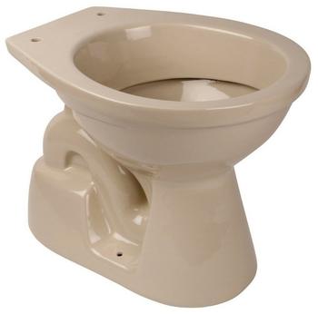 Belvit Stand-WC Tiefspüler Abgang Boden Senkrecht Toilette WC Bahama Beige