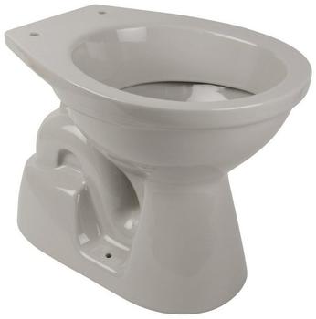 Belvit Stand-WC Tiefspüler Abgang Boden Senkrecht Toilette WC Manhattan Grau