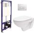 Belvit WC-Vorwandelement Wand WC SET WC-Sitz Soft Close Komplettset Spülkasten NEU